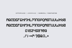 Gasbior - Futuristic & Tech Font