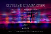 Alien Space, a Sans Serif Font by Wangsinawang Studio (Thumbnail 4 of 7)