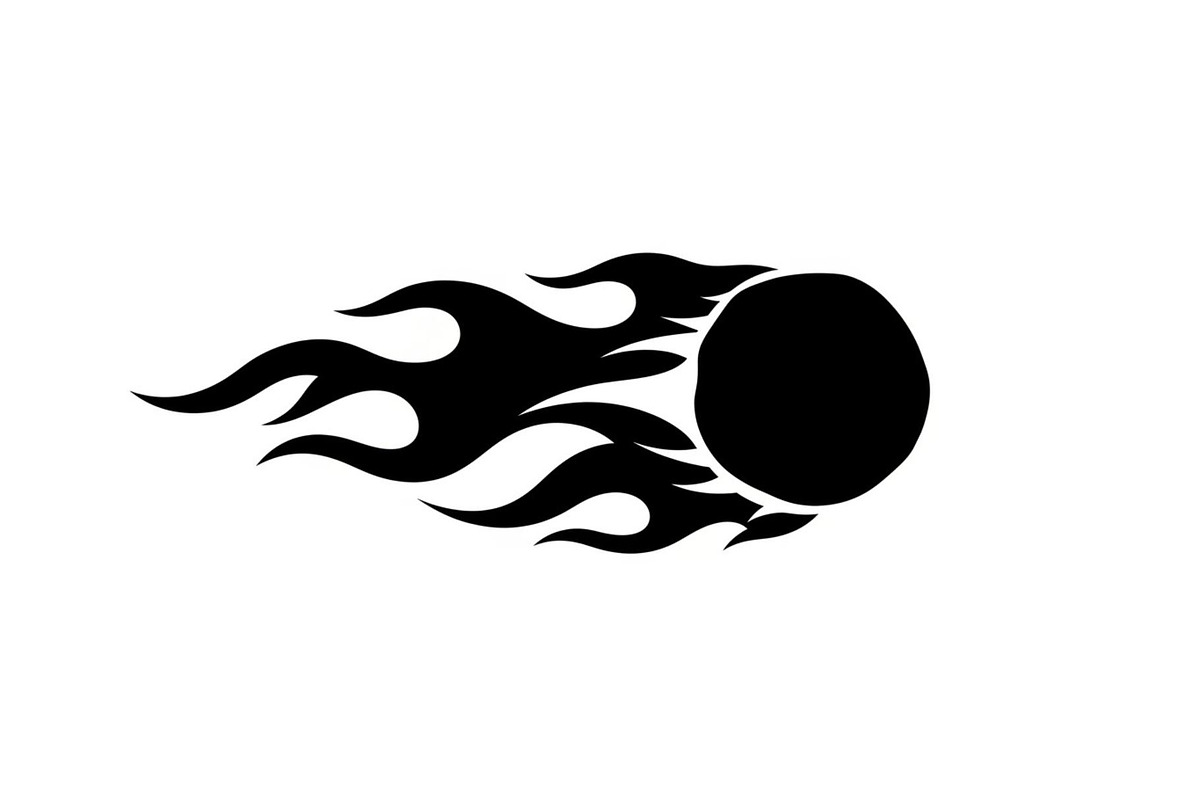 Fire Meteor Comet Silhouette Bundle, an Illustration by Designs_River (Photo 8 of 51)