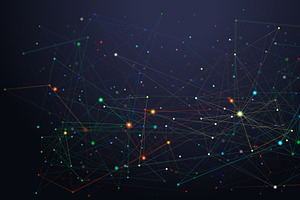 Abstract low poly background