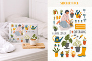 Gardening clipart, stickers. Plants, an Illustration by ann_etc (Thumbnail 6 of 11)