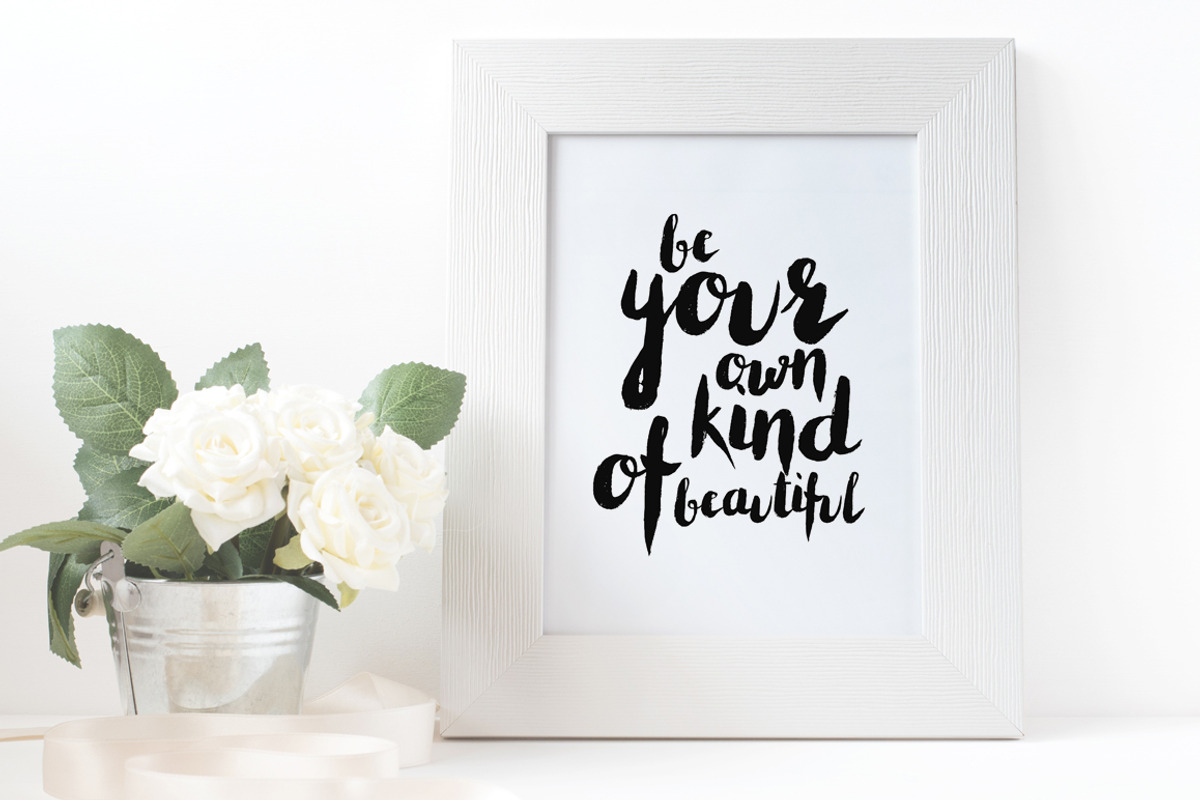 Cheeky - handwritten brush font +BONUS preview 2