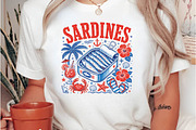 Retro Coastal Sublimation Design, a Seasonal Illustration by DreamPrint404 (Thumbnail 5 of 6)