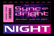 Turbo Driver - Sporty Tech Font, a Sans Serif Font by Sronstudio (Thumbnail 7 of 12)