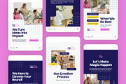 Creative Agency - Instagram Post, a Brochure Template by Izdihaar_Studio (Thumbnail 3 of 3)