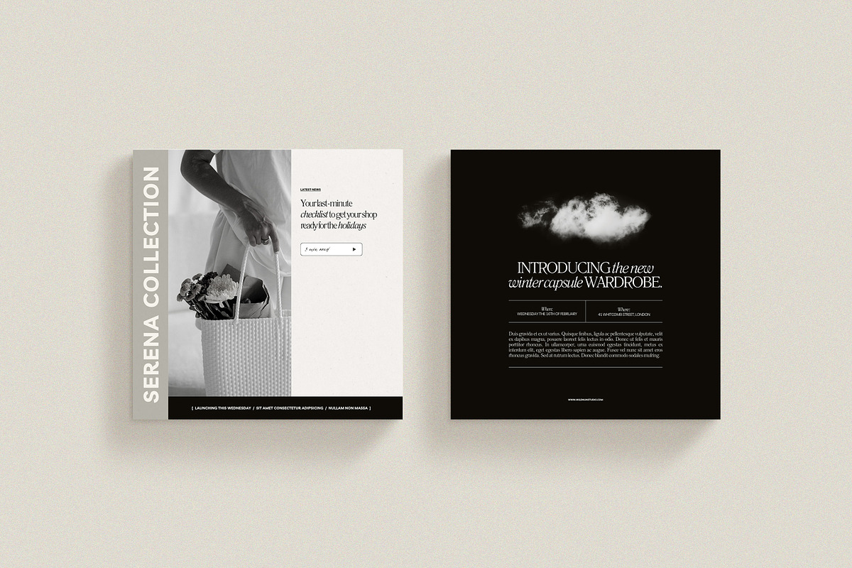 SERE / Social Media Kit (II), a Social Media Template by Wildnun Studio (Photo 5 of 23)