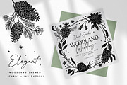 Woodland Shadows Vector Collection, a Decorative Illustration by rouxsupplyco (Thumbnail 12 of 15)