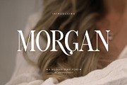 Morgan Serif Font, a Serif Font by Graphicxell (Thumbnail 1 of 10)