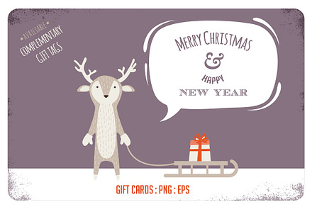 9 Cute Winter/Holiday Greeting Cards