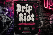 Drip Riot – Dripping Display Font, a Script Font by Wow Magic (Thumbnail 3 of 4)