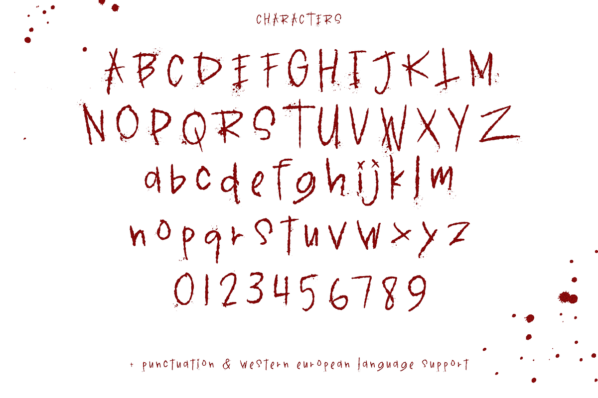 Criminal Display Font, a Handwritten Font by Beck McCormick (Photo 10 of 10)