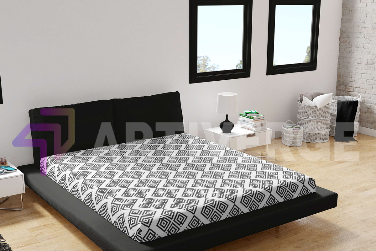 Black Abstract Design Pattern, a Pattern Graphic by Artiverge (Photo 2 of 6)