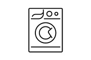 Laundry line set icons, an Outline Icon by ElineDesign (Thumbnail 2 of 3)