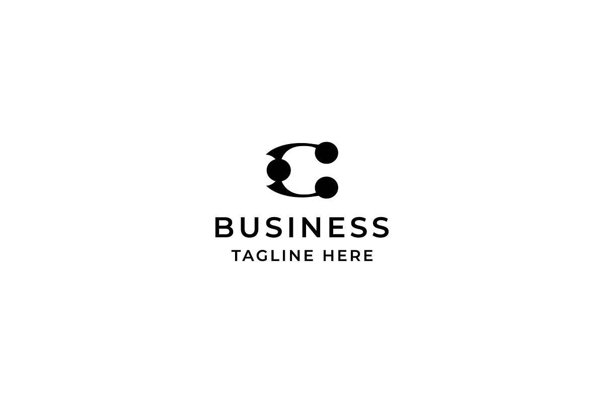 c initial logo, a Branding & Logo Template by ZHR Creative