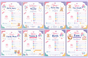 Baby Memory Book | First Year Baby, a Stationery Template by Mustafiz (Thumbnail 3 of 5)