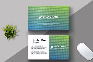 Clean Design Business Card Layout, a Business Card Template by MightyDesign