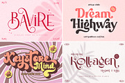 Retro Font Bundle - 20 Vintage Fonts, a Serif Font by Airotype (Thumbnail 2 of 7)