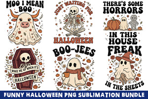 Funny Halloween PNG Sublimation, a Work Illustration by CraftArtStudio