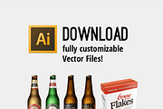 Fake Beer Label, a Branding & Logo Template by Filmsourcing (Thumbnail 2 of 2)