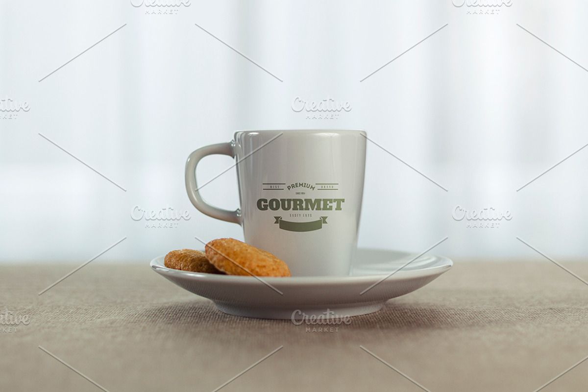 3 Espresso Coffee Cup Mockups, a Cups & Container Mockup by Gabor Monori (Photo 4 of 4)