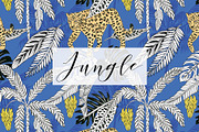 Jungle. Marker seamless patterns., a Pattern Graphic by Anyuka (Thumbnail 4 of 7)