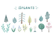 Woodland friends. Kids patterns set, an Animal Illustration by tetiartline (Thumbnail 4 of 11)