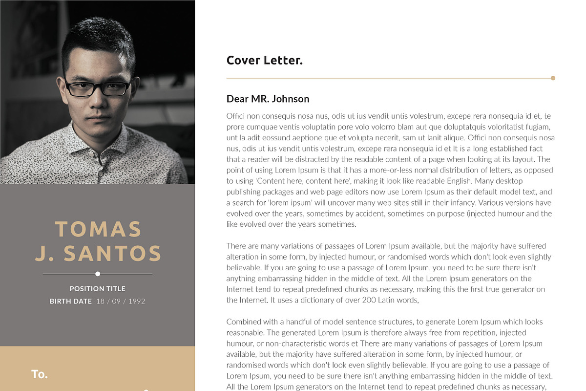 Resume/CV, a Resume Template by UX-group (Photo 7 of 7)