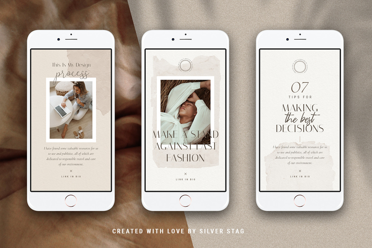 Elodie - 60 Animated Posts & Stories, a Social Media Template by SilverStag Type Foundry (Photo 30 of 48)