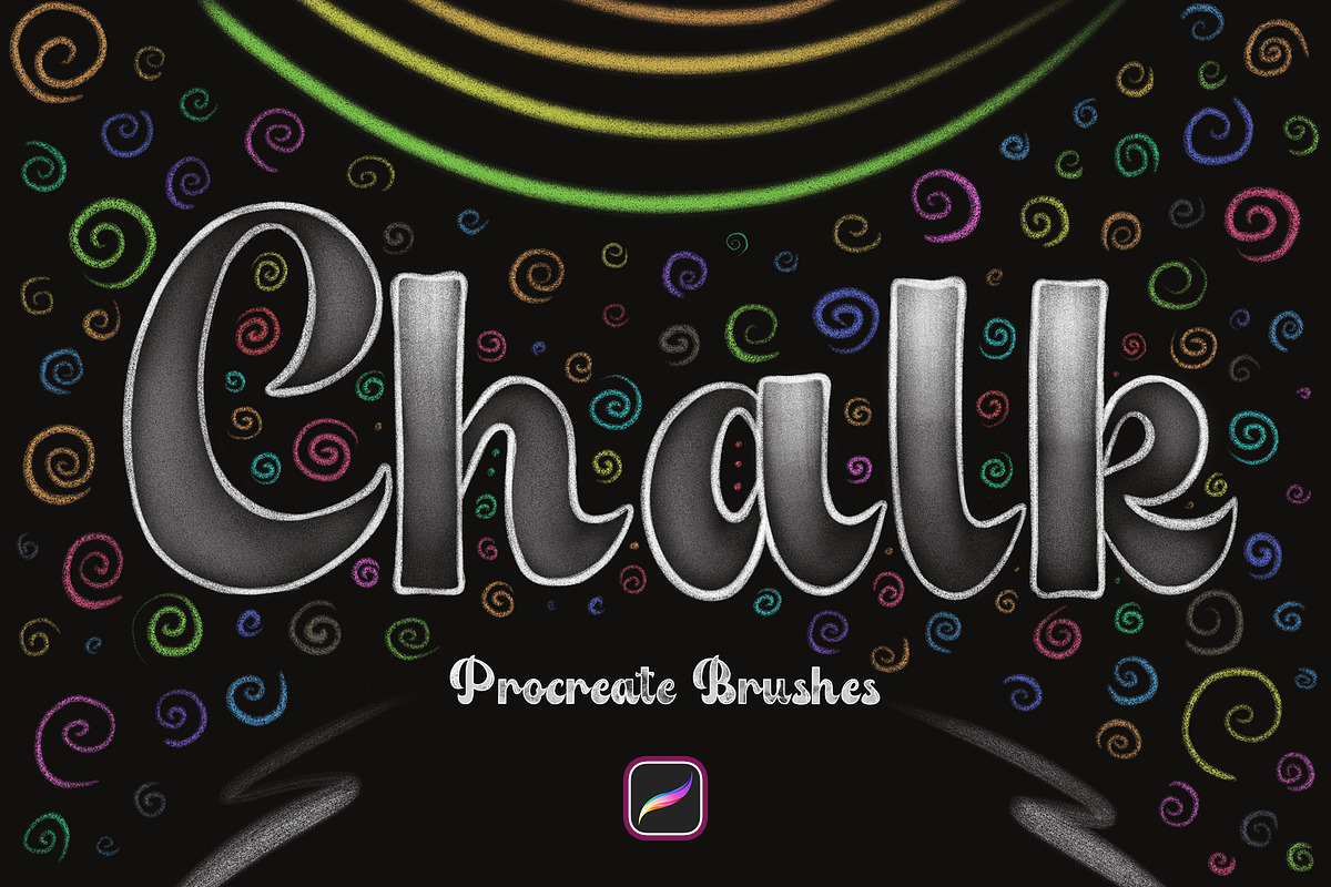 Chalk Procreate Brushes, a Brush Add-On by Andrew Skoch Design (Photo 1 of 9)