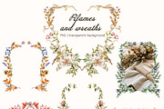 Autumn meadow Watercolor Floral, a Seasonal Illustration by Pattern + watercolor (Thumbnail 3 of 14)