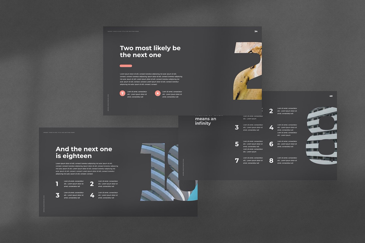 Silent PowerPoint Template, a Presentation Template by Creathrive Design (Photo 4 of 8)