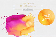 Californian Skies - Watercolor Story, a Texture Illustration by Jeanina Vlad (Thumbnail 3 of 5)