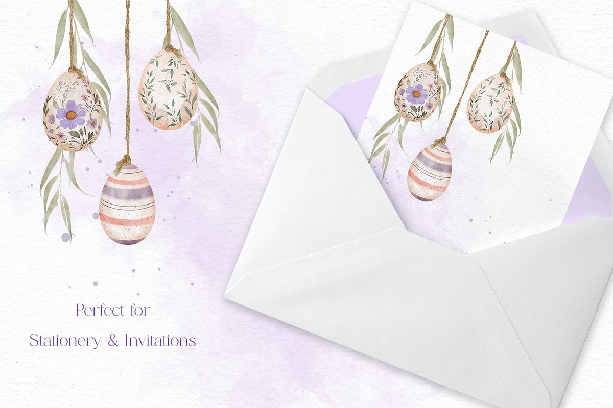 Floral Easter Eggs & Illustrations, a Decorative Illustration by Maggie Stilwell Design (Photo 7 of 12)