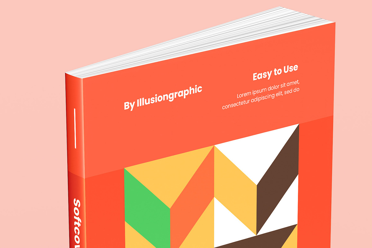 Softcover Book Mockup - 12 views, a Books & Magazine Mockup by Illusiongraphic (Photo 18 of 25)