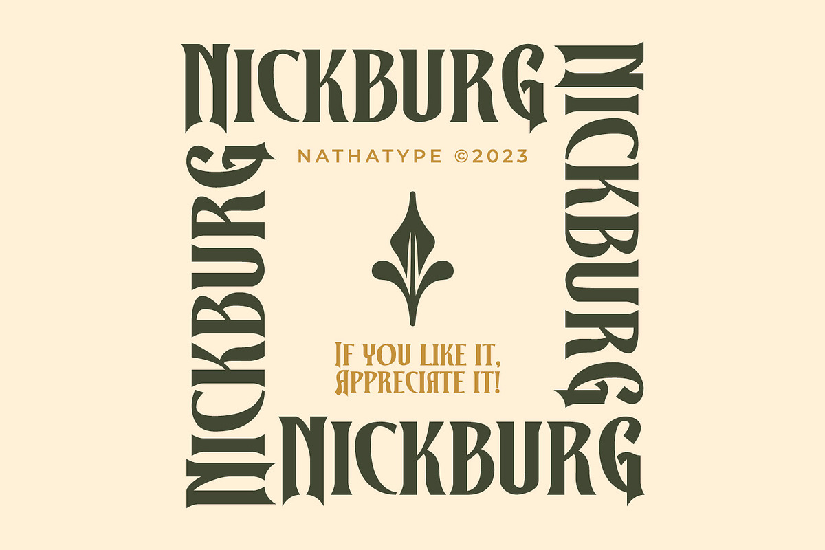 Nickburg, a Handwritten Font by Nathatype (Photo 15 of 15)