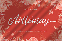 Arttemay - Handwritten Font