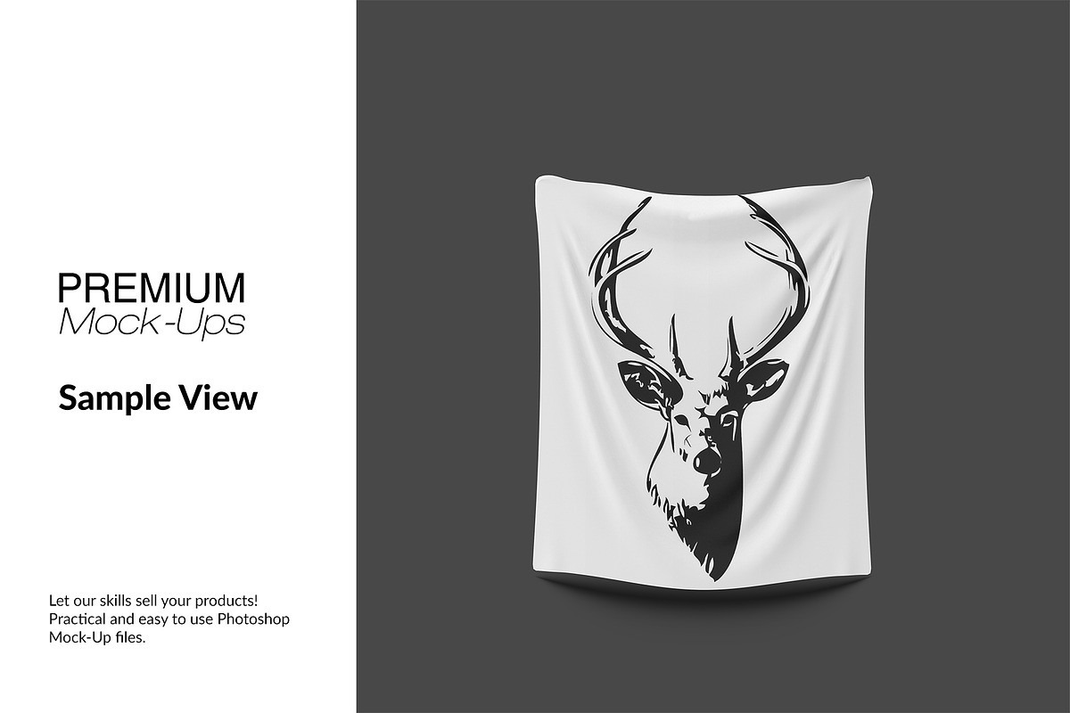 Tapestry Mockup - Many Sizes, a Mockup by mock-ups (Photo 8 of 14)
