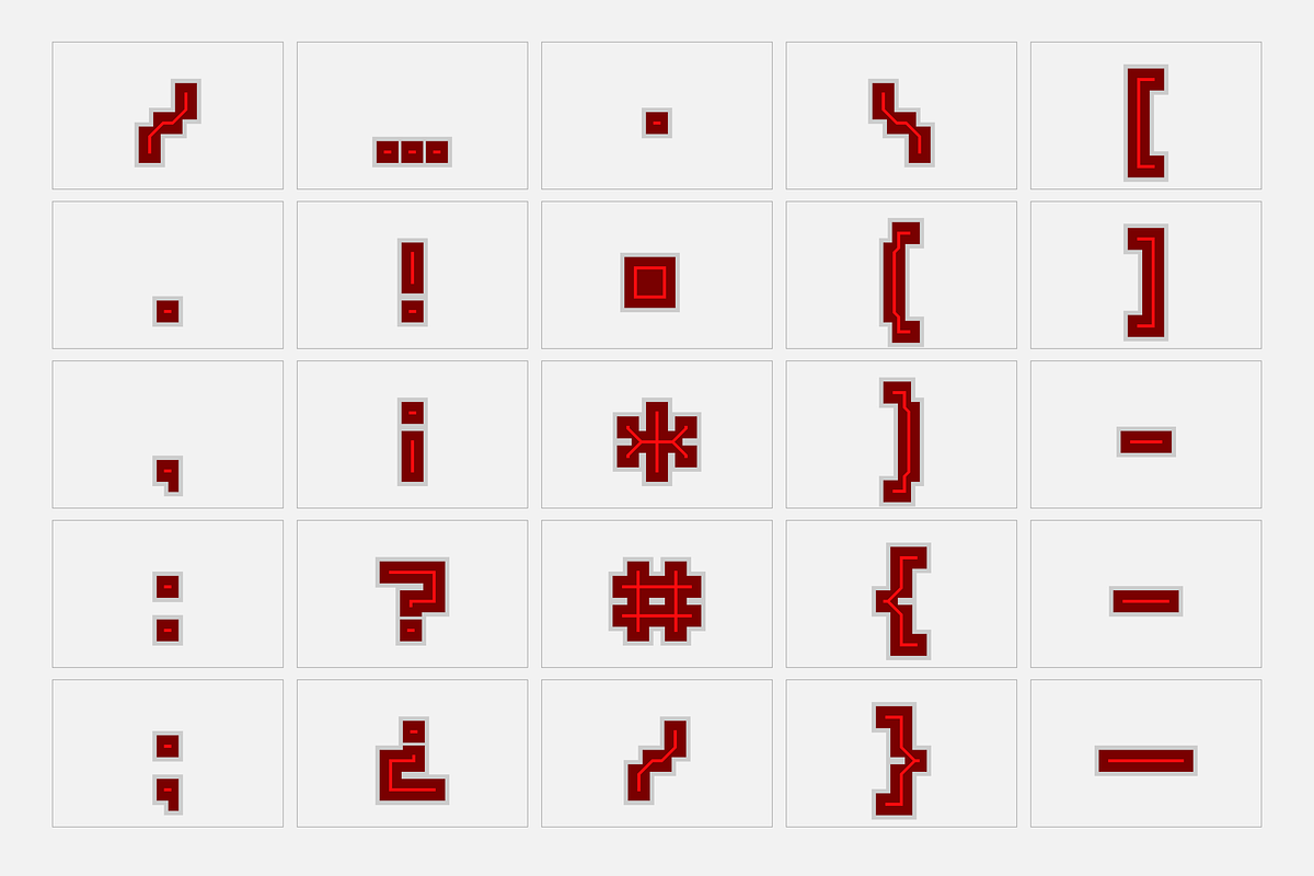 SB Raster Color - SVG Color Font, a Font by SelfBuild Type (Photo 12 of 14)