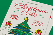 Christmas Sale Flyer, a Flyer Template by graphicook (Thumbnail 2 of 3)