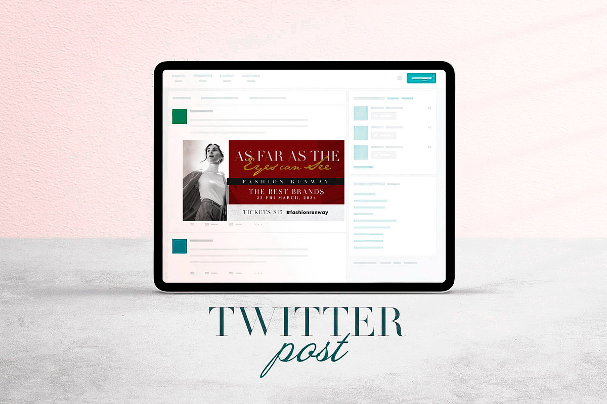 Fashion - Social Media Pack, a Social Media Template by Touringxx Creative Studio (Photo 6 of 8)