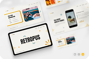 Fashion Vintage Google Slide, a Presentation Template by Annora Studio (Thumbnail 1 of 5)