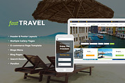 Travel Agency Website Template, a HTML Template by Zemez (Thumbnail 1 of 6)
