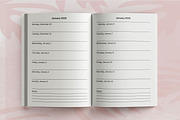 2025 Agenda Planner, a Print Template by Book2bees (Thumbnail 4 of 4)
