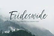 Frideswide Script, a Script Font by Asya Mix (Thumbnail 1 of 13)