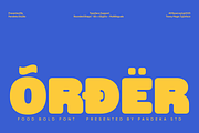 Toony Magic - Food Bold Font, a Sans Serif Font by Pandeka Studio (Thumbnail 9 of 9)