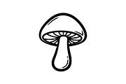 Hand Drawn Mushroom SVG Bundle, an Illustration by jahid234 (Thumbnail 32 of 51)