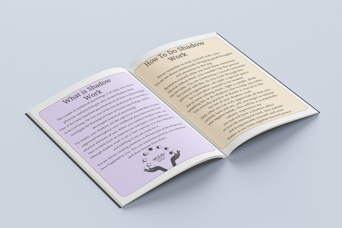 Shadow Work Journal & Workbook, a Print Template by Book2bees (Photo 3 of 4)