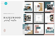 HAZELWOOD | Social | Canva & PPT, a Social Media Template by Marigold Studios (Thumbnail 1 of 9)