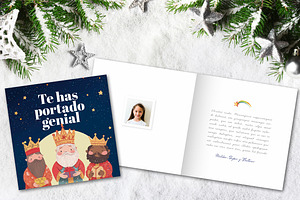 Reyes Magos Gift Voucher, a Print Template by McLittle Stock