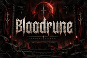 Bloodrune, a Blackletter Font by Wow Magic (Thumbnail 4 of 5)